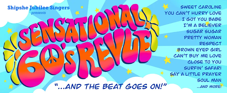 Sensational 60s Revue Info Page Header